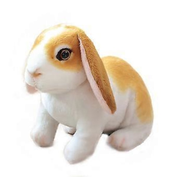 Simuloitu Pupu Pehmolelu Heittotyyny Piirretty Pupu Eläin Plussi Täytetty Nuket 30CM (Makuu Asennossa Ruskea)