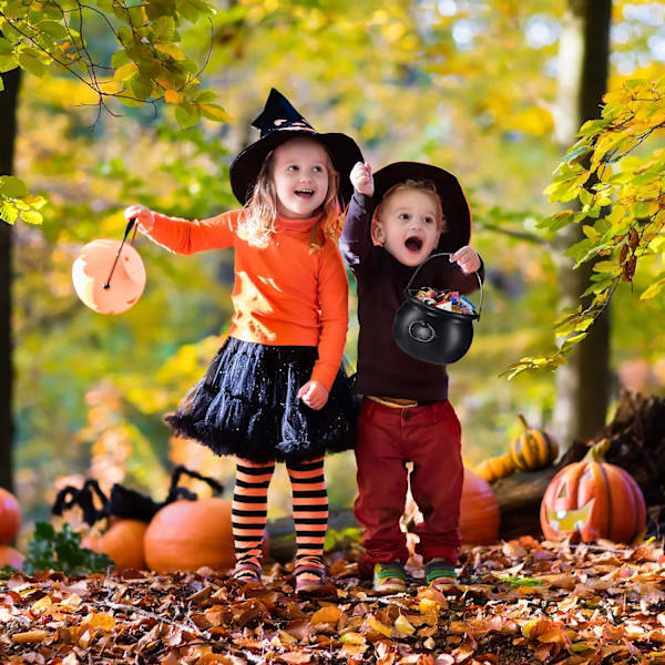 1 kpl musta noitapata, naamiaisasu, Halloween-lavaste