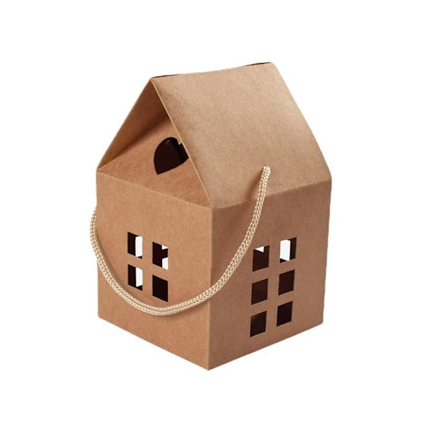 26 kpl Kraft-paperilaatikoita, pienet Kraft-lahjapakkaukset Kraft-paperilahja