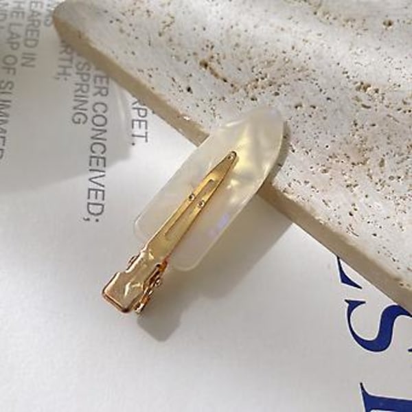JUSCH 6 stk. Hårclips uden bøjning, Gradient Hårclips uden krøller til frisering, Makeup Clips til kvinder og piger------A5,WZ-465R