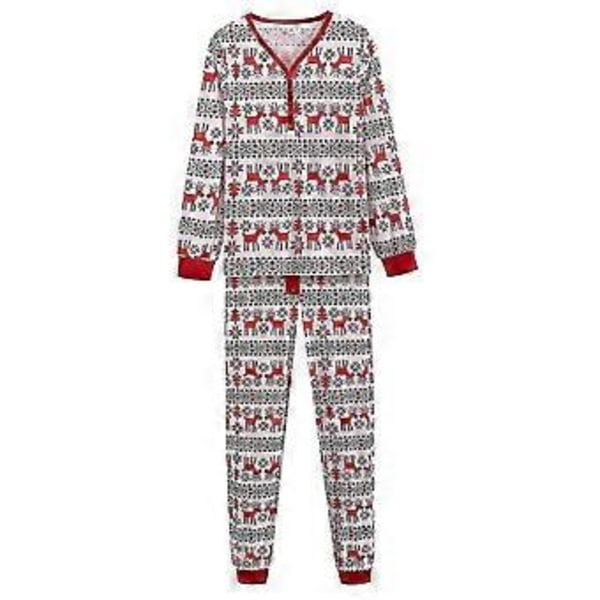 Jouluperheen Matchivat Pyjamat, Unelma-asu, Jouluinen Yöasu Aikuisille ja Lapsille (L Äiti)
