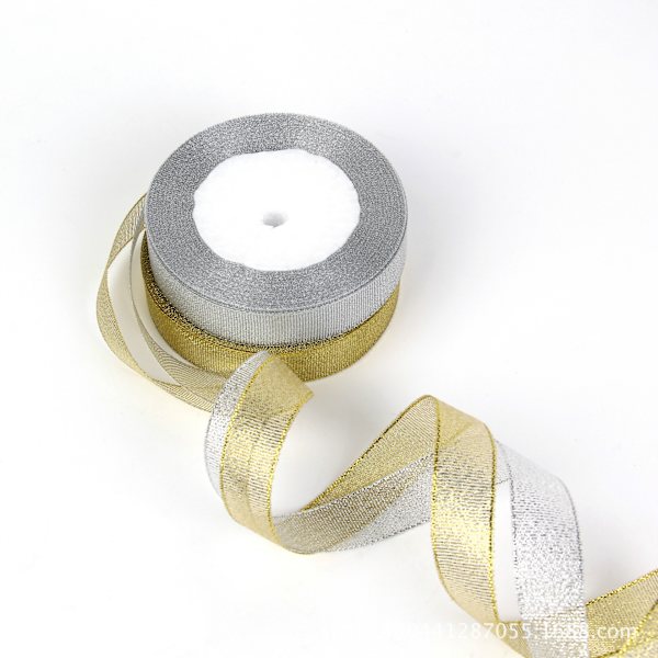 2 st presentförpackningsband, används för presentförpackning, hantverk, scrapbooking