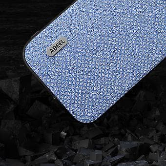 Diamond Black Edge Telefondeksel for iPhone 14 Plus (Blå)