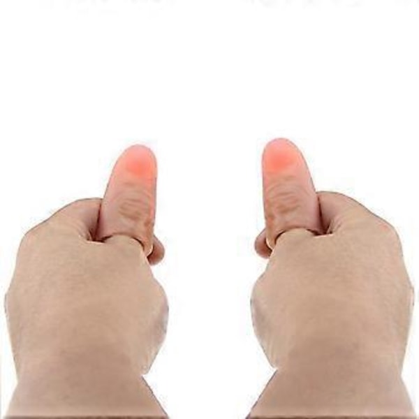 Trick Tommelspidslys Tommelspidslegetøj Super Lys Blinkende Fingerlampe (Tilfældig Farve)