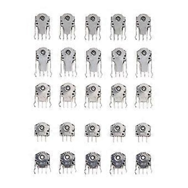 25 stk. 5 Typer Mus Encoder Kit Hjul Encoder Kontakter Reparationsdele Dekoder Hjul