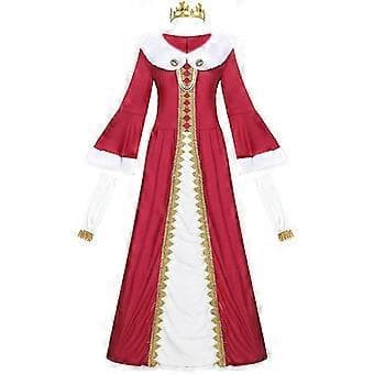 Herre Royal Konge Dronning Kostume (M KVINDER)