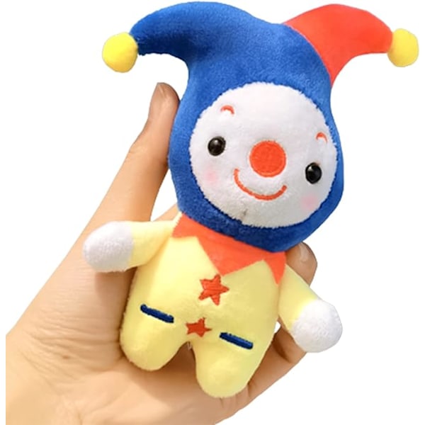 Plush-avaimenperä, 1 kpl Piirretty Sirkusklovni Täytetty Nuken Avaimenperä