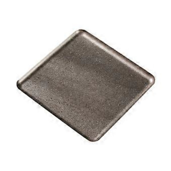 Suorakulmainen tarjotin, keittiön leivontatarjotin, ruokatarjotin, säilytystarjotin, leivinpelti ruoanlaittoon ravintolaan (17,5 cm x 17,5 cm)