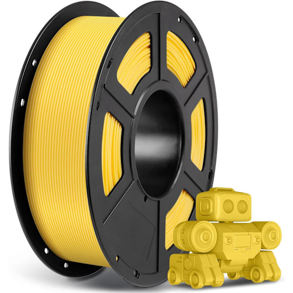 (Gul) PLA Filament til 3D-printer Hvid, 1KG af 1,75 mm PLA Fi