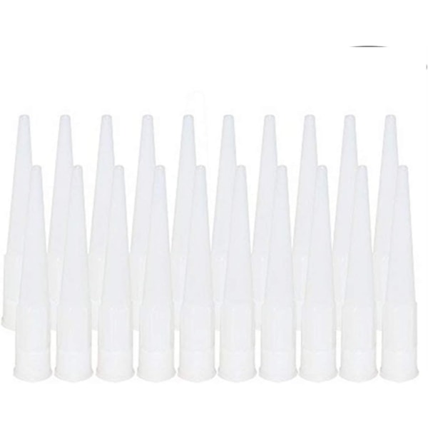 20 stk. patron spidser silikone spids spidser udskiftning silikone T
