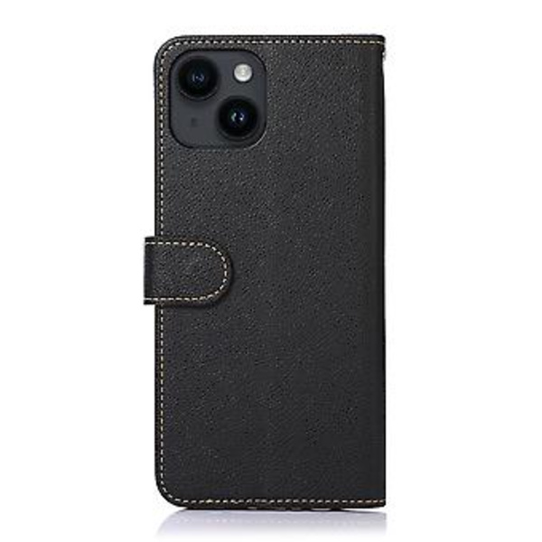 RFID-puhelinote iPhone 15 Plus:lle (Musta)