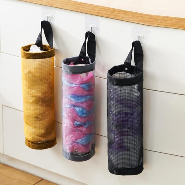 Bag Dispenser Plastposeholder 3 stk Foldbar Pustende Garbag