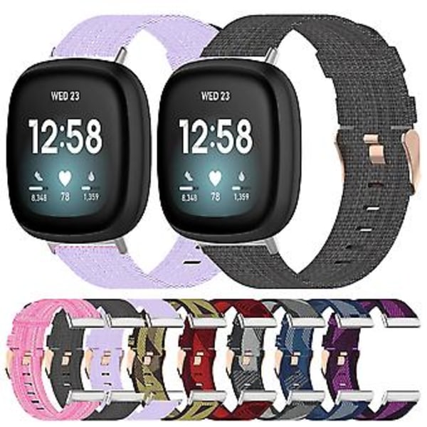 Silikon Magnetisk Klokkearmbånd For Fitbit Charge 3 / 4 (Blå)