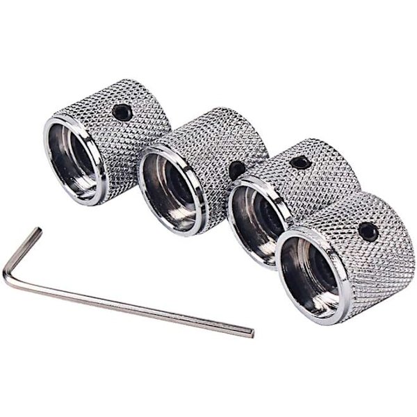 Guitar Speed ??Control Knobs Metal Volume Dome Tone Knobs med Al