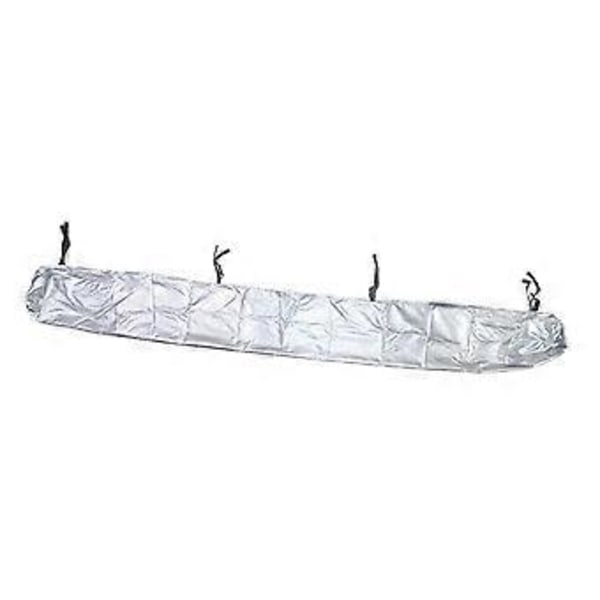 Markisskydd, Vattentätt Solskydd Markis Förvaringsväska Oxfordtyg Vikbart Markistak för Uteplats, Trädgård (350CM Argent)