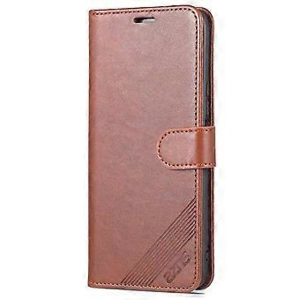 AZNS Saue-skinn tekstur etui for Honor X8 / X30i (Brun)