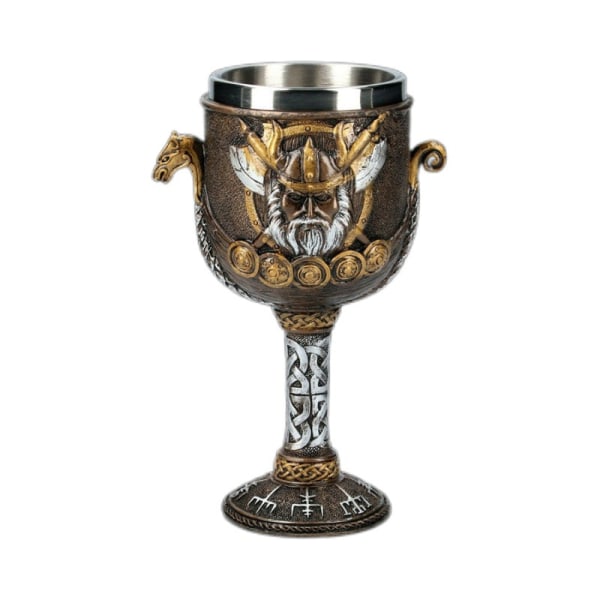 (7.5X7.5X18CM) rustfrit stålvinsglas 3