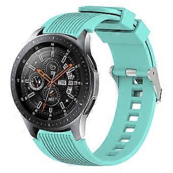 20mm 22mm Silikoni Metallisolki Kellon Ranneke Yhteensopiva Samsung Gear S4 S3 2 S380:n kanssa (20mm Pinkki)