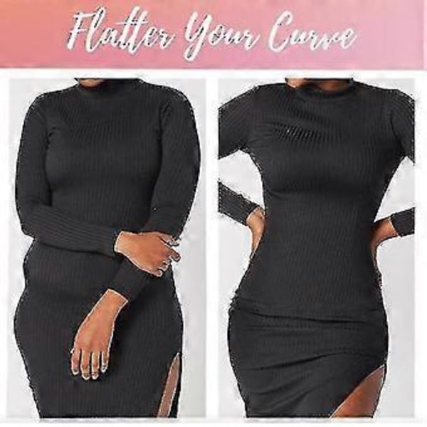 Cross Compression Abs Shaping Byxor Kvinna Ming Body Shaper Tummy Control Z (L Rosa)
