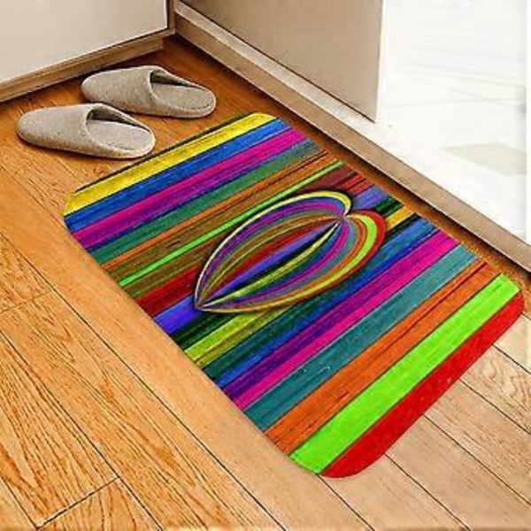 Halkfri Golvmatta Dörrmatta Matta Kök Vardagsrum Sovrum Rug Dekor 50*80cm