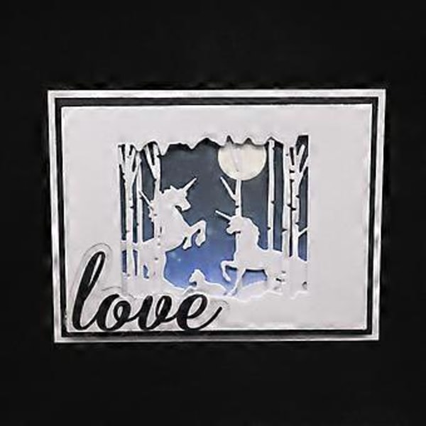 Dyr Metal Skæreforme Stencil DIY Scrapbooking Album Stempel Papir Kort Embos