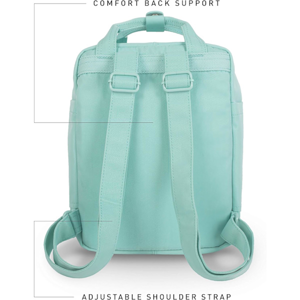 Macaron Mini Pastel 7L Resväska Skola Damer College Flickor Lätt