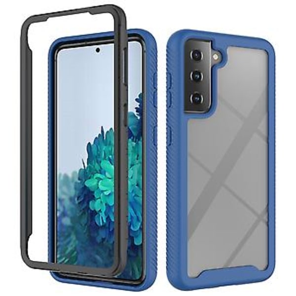 Shockproof Beskyttelsesetui til Samsung Galaxy S21 5G (Kongeblå)