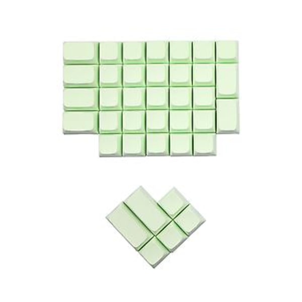 76 stk. PBT Blank Keycaps Ergodox Mekanisk Gaming Tastatur XDA Profil for Tast C