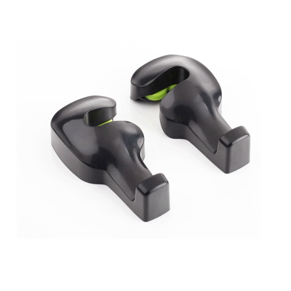 Universal bilstolshållare för matvaror, kläder och handväskor (svart - 2-pack)