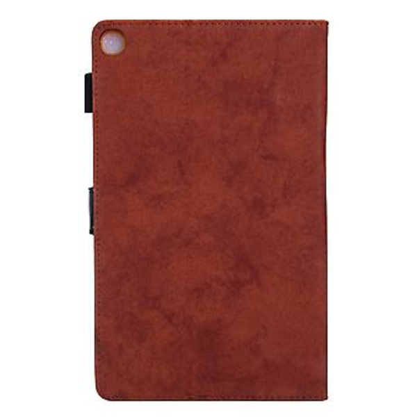 Læder Tablet Etui Til Samsung Galaxy Tab A9 (Brun)