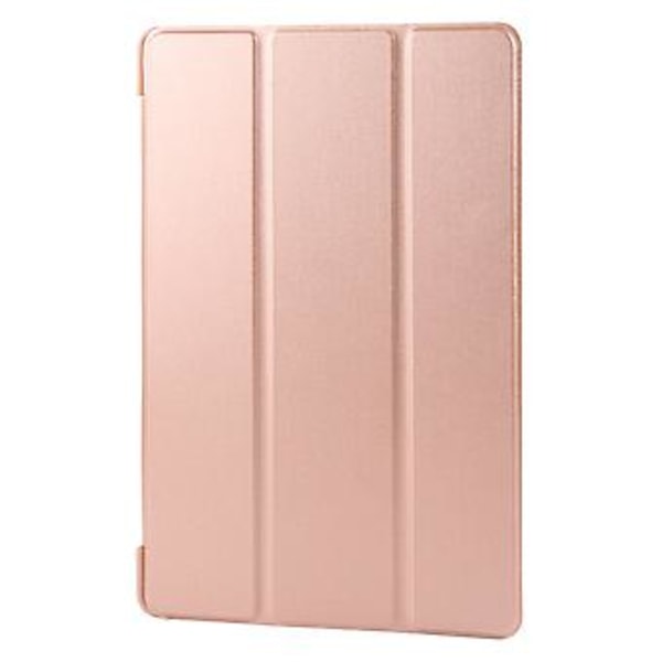 Tri-fold Læder Tablet Etui Til Samsung Galaxy Tab A9+ (Rosaguld)