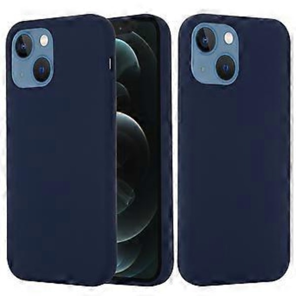 Skyddande mobilskal i flytande silikon för iPhone 13 mini 5,4 tum, magnetisk laddning (Stil H)