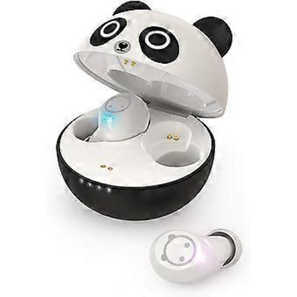Langattomat nappikuulokkeet, Bluetooth-kuulokkeet kahdella mikrofonilla ja kosketusohjauksella, 36 tunnin toistoaika, langattomat kuulokkeet lahjaksi (musta)