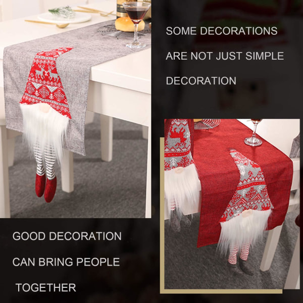 Julbordslöpare Dekoration Faceless Jultomte Dockor C