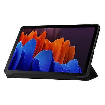 Lærtablettveske for Samsung Galaxy Tab S9 (Svart)