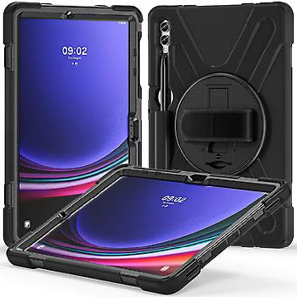 TPU + PC -tablettikuori Samsung Galaxy Tab S9+ / S8+ -malleille