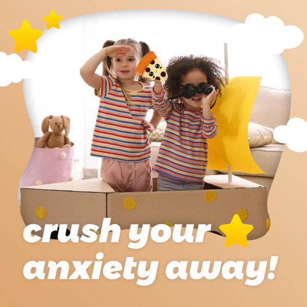 Squeezeleksor Jättepizza Långsamt Stigande Stressavlastande Leksaker Squishy Kawaii Mat