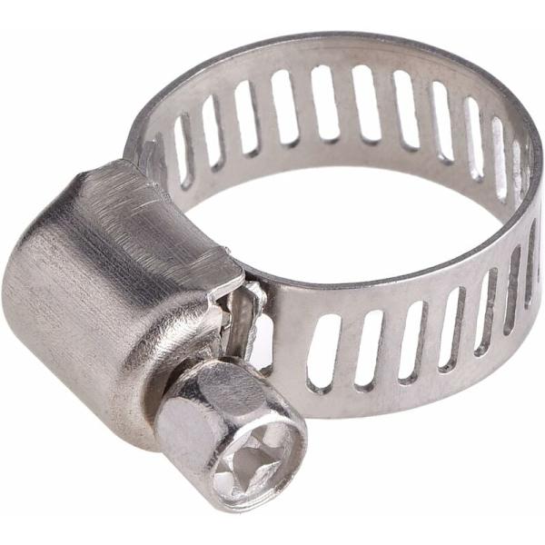 12 stk. 19-29（8mm） Justerbar Slangeklemme Rustfrit Stålslange C
