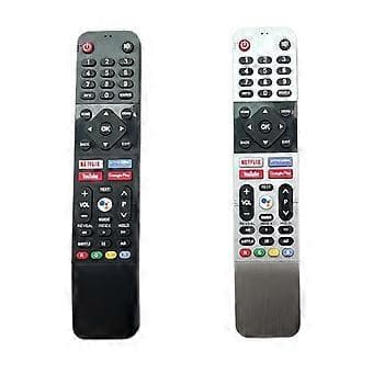 IR- för LCD TV Smart Infraröd Fjärrkontroll Silver