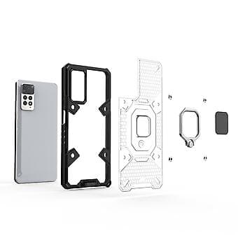 PC + TPU-etui til Xiaomi Redmi Note 11 Pro 5G / 4G Global (Blå)