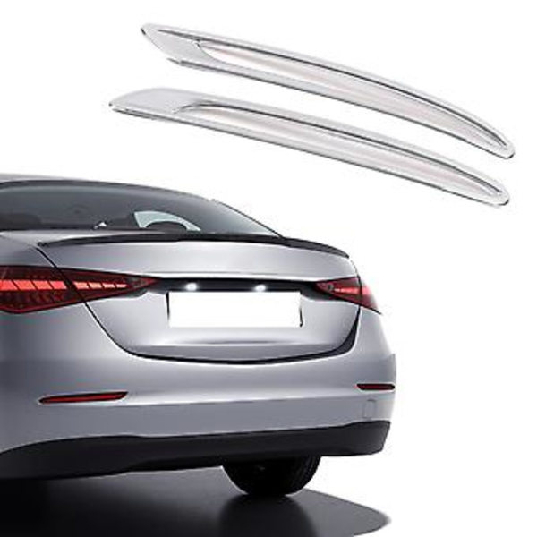 Bakre stötfångare reflektor dimljus dimljus lampa lock ram prydnad för C-klass W206 2022