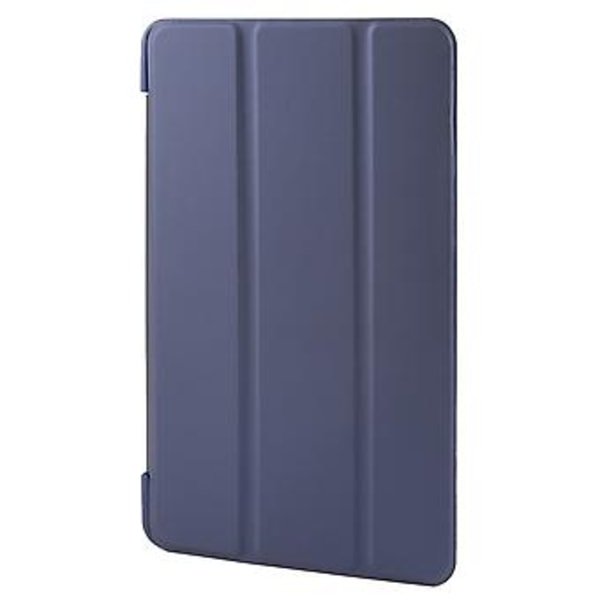 Tri-fold Læder Tablet Etui Til Samsung Galaxy Tab A9 (Mørkeblå)