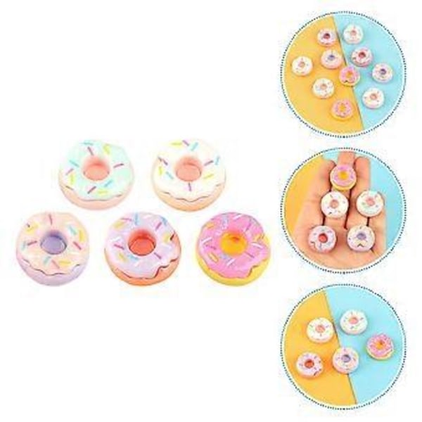 20 stk. Miniature Donut til Dukkehus Simulation Dessert Model Mini Dessert
