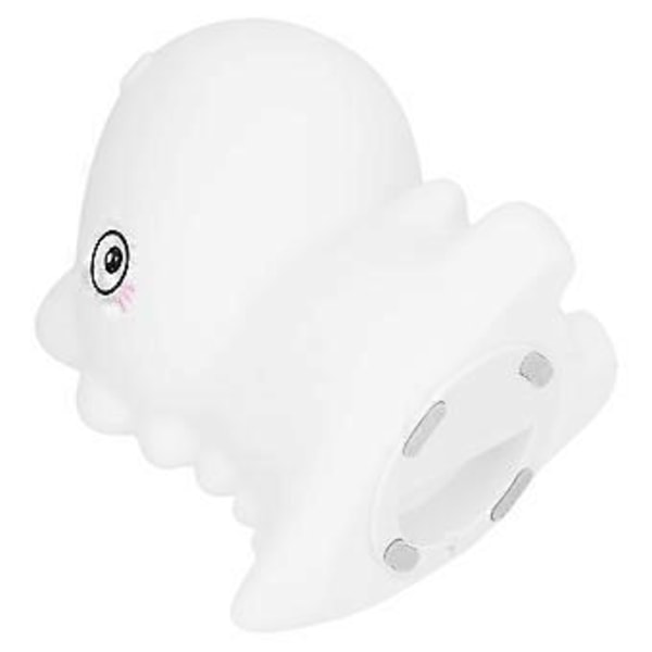 Dinosaurformet Silikone Natlampe USB Opladning LED Sovelampe 7 Farver Touch Lys