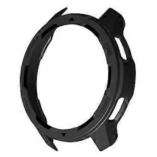 Skyddande fodral för Xiaomi Mi Watch Color 2, PC, ultratunt skal, tvättbart, svart