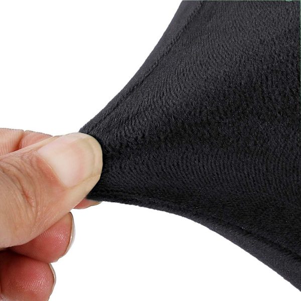 Samettituolinpäällinen, joustava spandex-kangas kuminauhalla, suuri sametti