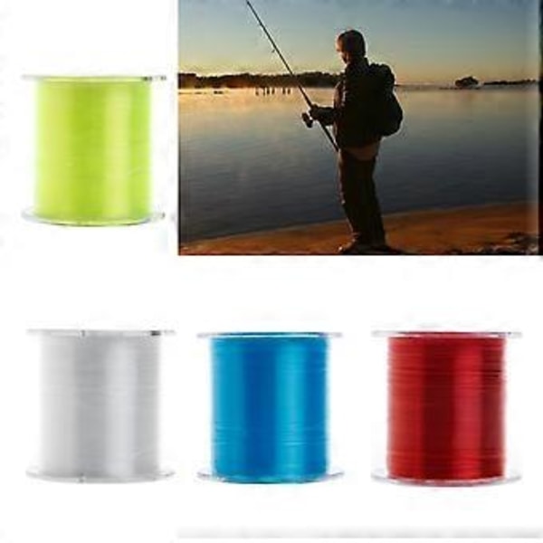 500M Super Stærk Fiskesnor Japan Monofilament Sø Hav Nylon Linjer Tackle (transparent-2.0)