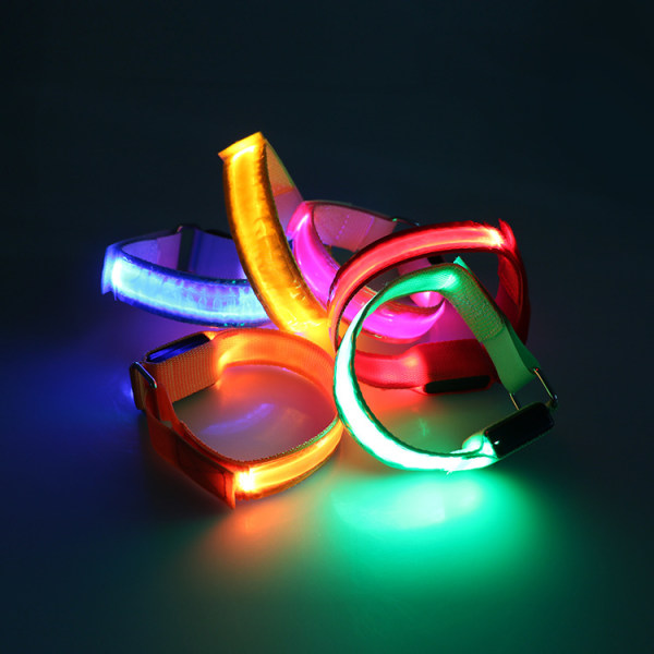 LED Armband / Reflexband - Gul