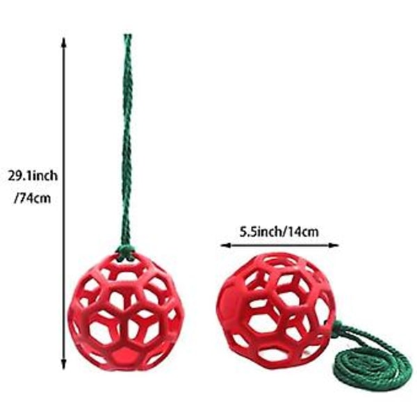 Hestehøyballer Heste Godbit Ball, Geitefôringsleker (blå)