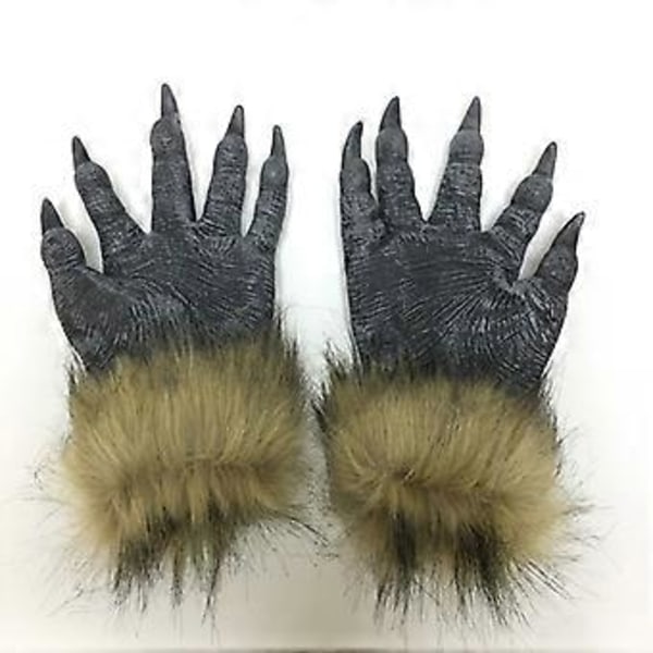 Pelottava Koko Kasvon Susi Lateksinaamio ja Susi Kynnet Teatteri Kepponen Rekvisiitta Hullut Naamiot Halloween Asu